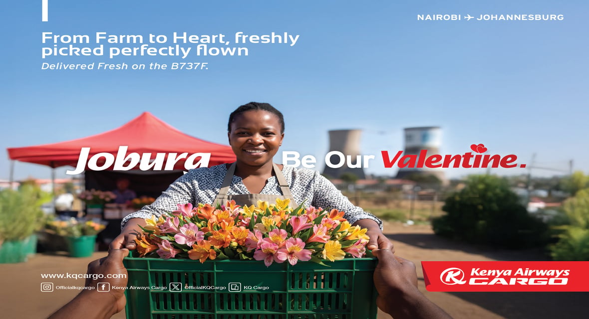 How KQ Cargo Delivers Love in Bloom