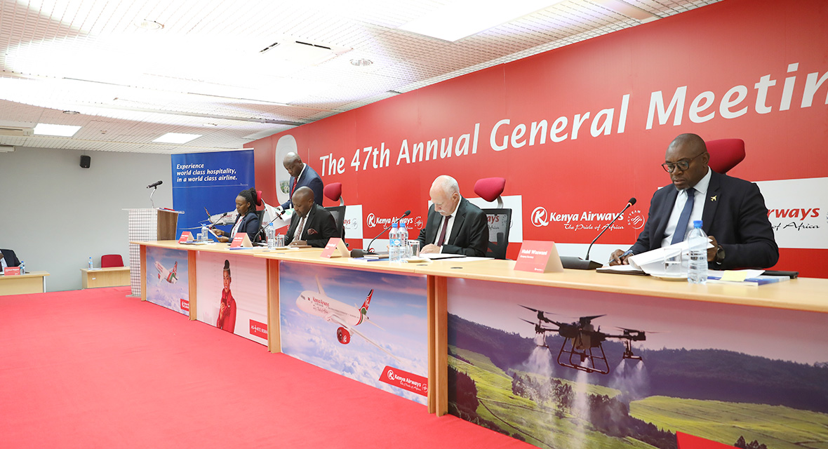Kenya Airways Set Sights On Business Recovery By 2024 During The 47th Annual General Meeting