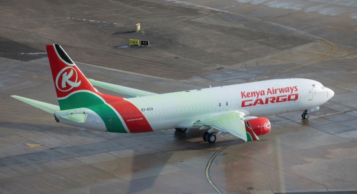 Kenya Airways increases Cargo Capacity as it receives its second Cargo freighter