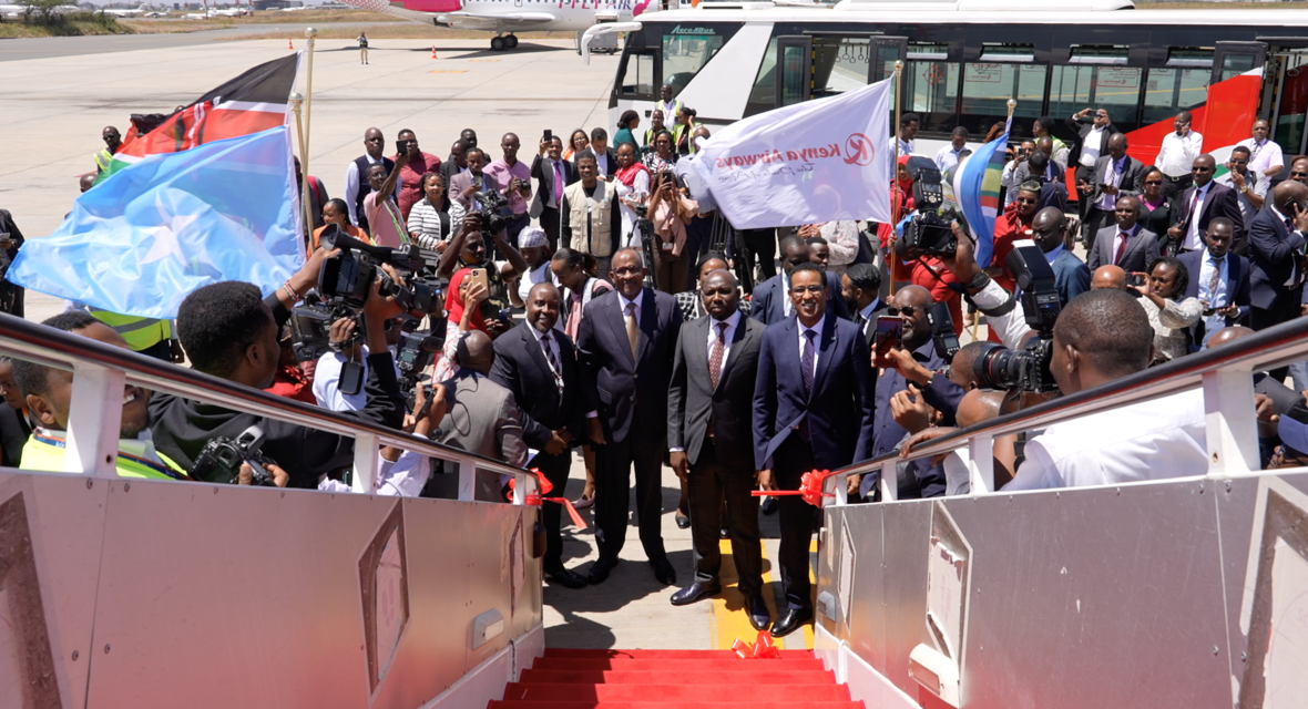 Kenya Airways resumes nonstop flights to Mogadishu, fostering regional connectivity