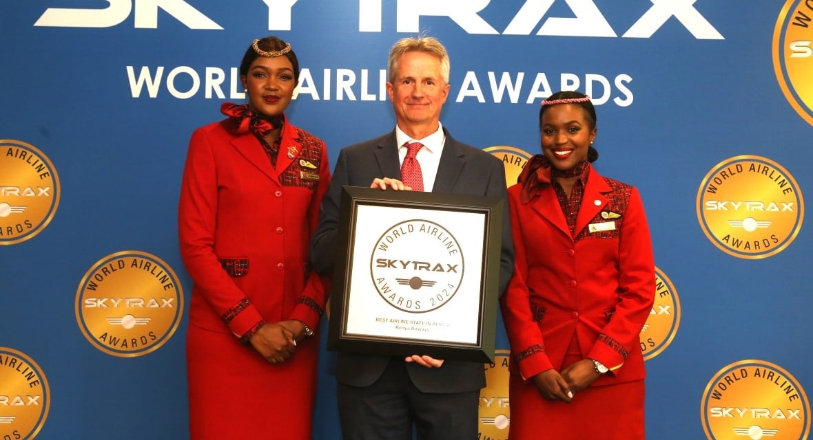 Kenya Airways Secures “Best Airline Staff Service in Africa” Award at 2024 World Airline Awards