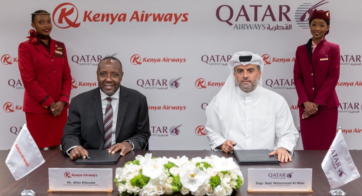 Kenya Airways & Qatar Airways Ink An Exciting Strategic Partnership